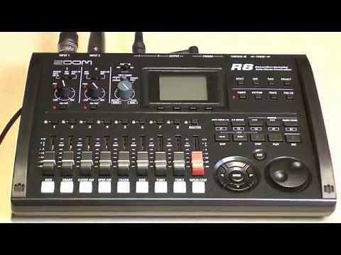 Zoom R8 Recorder Quick Start Tutorial