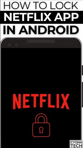 🔒 How to Lock Netflix in Android (Lock Netflix App in 10 Seconds)