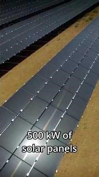 Microgrids: The Desert Facility Running on Sunshine