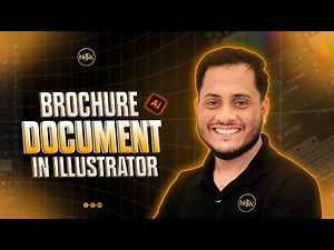 How to Create Brochure Document in Adobe Illustrator | Brochure Design Setup Tutorial