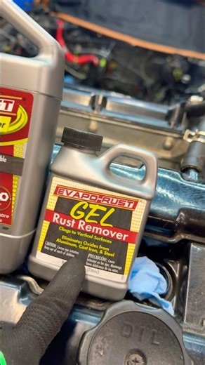 Rust Remover Gel on Iron Engine Block? Evapo-Rust
