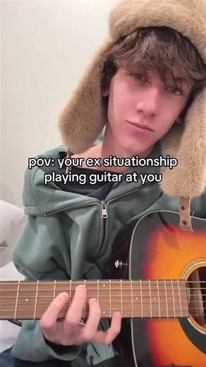 pov your ex situationship playing guitar at you #fyp #funny #relatable #skit #guitar