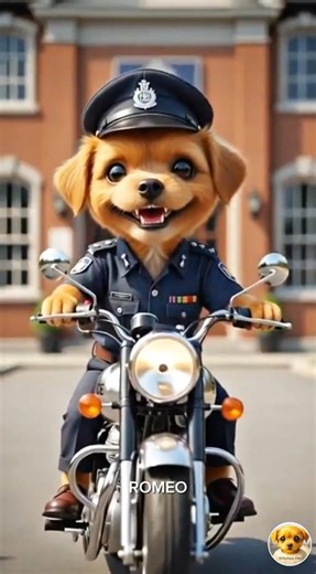 “Romeo Dog 🐕: Haar Se Police Tak Ka Safar” #emotionalstory #story #dogstory #dog #ai #aivideo #cute