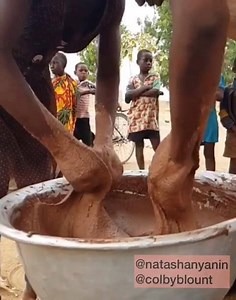 67K views · 965 reactions | Scenes as two women knead Shea nut paste...
