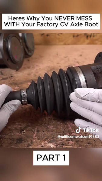 CV Axle Boot Replacement: Don't Mess With Factory Parts!