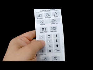 HOW TO REPAIR Microwave Oven Touch Pad.