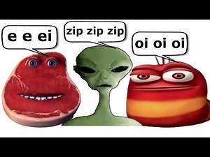 Alien Speaking Meme vs oi oi oi red larva vs e e ei i'm on vacation