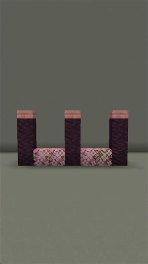 Best Minecraft Cherry Blossom Wall Tutorial!