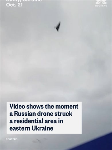 Russian Drone Strike in Ukraine: Eyewitness Account