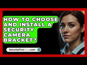 How To Choose And Install A Security Camera Bracket? - SecurityFirstCorp.com