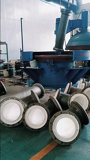 PTFE-lined pipes #ptfe #machine #teflon