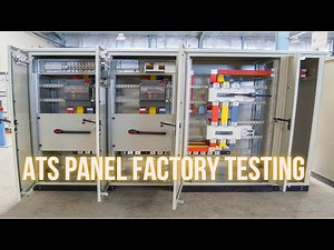 how to test ATS panel | Ats panel factory testing | ABB ats test in factory | Teksan Ats testing