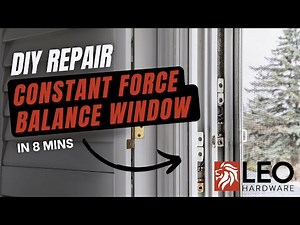 DIY | Window Constant Force Balance Replacement - Step by Step