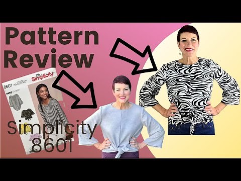 Simplicity 8601 Pattern Review! Great for Beginners!