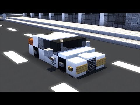 Minecraft BMW 3 Series Luxury Car Tutorial