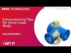 Dimensioning Tips for Move Copy Body | SOLIDWORKS