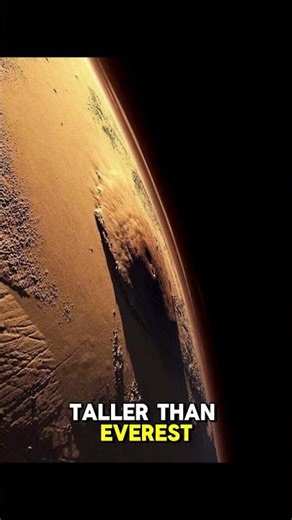 Olympus Mons: The Tallest Mountain in the Solar System #mountains #mars
