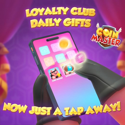 🎉 Win a free TOKEN by adding the 𝐋𝐎𝐘𝐀𝐋𝐓𝐘 𝐂𝐋𝐔𝐁 𝐭𝐨 𝐲𝐨𝐮𝐫 𝐇𝐎𝐌𝐄 𝐒𝐂𝐑𝐄𝐄𝐍! 🎉 Just follow these simple steps: 1.⁠ ⁠Copy this link: https://coin-master.me/3AsWfhn and paste it in chromesafari browser 2.⁠ ⁠⁠Click ADD in the BANNER and follow the steps. 3.⁠ ⁠⁠Enter the Loyalty Club again from your HOME SCREEN and 𝐜𝐥𝐚𝐢𝐦 𝐲𝐨𝐮𝐫 𝐓𝐎𝐊𝐄𝐍! 🤩🥳😎 *Village 210 | Coin Master