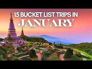 BEST Places To Visit In January! Ultimate Travel Guide For January Vacation Spots 4K