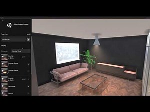 Create your own room configuration using Unity Reflect Develop and Forma