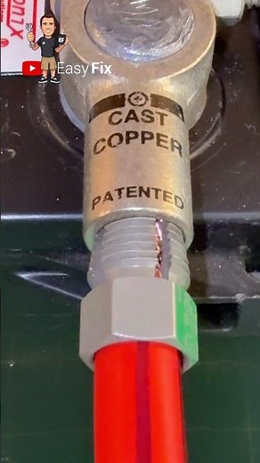 Just Strip the wire COMPRESSION Battery Terminal Fittings