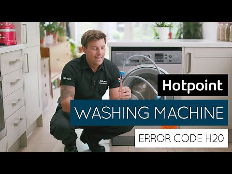 Washing machine error code H20 | by Hotpoint