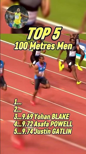 Top 5 Fastest 100m Sprinters Ranked!