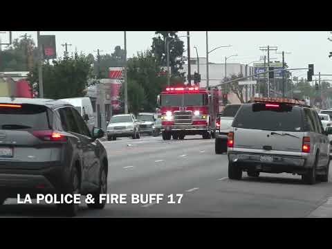 Lafd engine 57 responding 