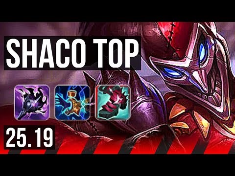 SHACO vs YASUO (TOP) | 71k DMG, Comeback | BR Grandmaster | 25.19
