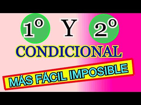 CONDICIONALES 1 Y 2 EN INGLES