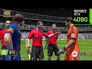 FIFA 13 PC GAMEPLAY (2024) - RTX 4090 | EL CLASICO 4K