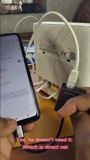 Jio 5G AirFiber Connection Wired to Mobile Phone How to?