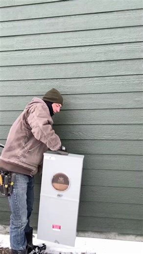 10K views · 45 reactions | How to - install - 200 amp - electrical service. This is an underground service. Not much more satisfying than these… #electrician #howto #apprentice #DIY #construction #new #newhome #e#reelsfb #fypシ #trend #virals #fblifestyle | Nate The Electrician | Facebook