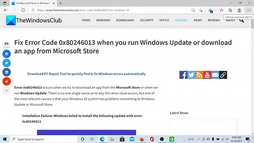 Fix 0x8024601 Windows Update or Microsoft Store Error