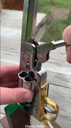 Stunning Engraved Pietta 1851 Navy Revolver: Black Powder Loading & Firing