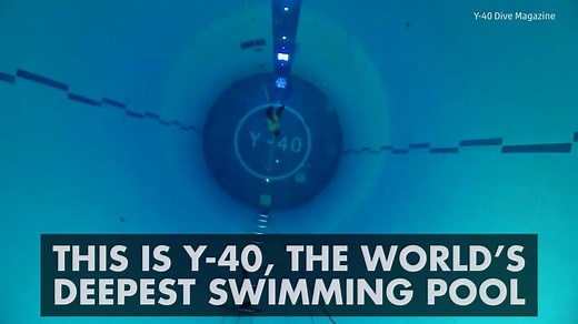 The world's deepest swimming pool isn't for everyone. | The Weather Channel