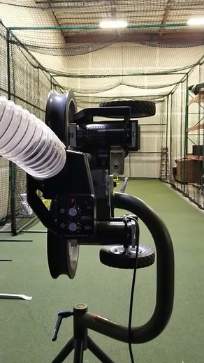 M2 Pitching Machine - Pitchers View