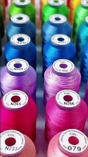 🎉 New brothread 150 Colors Embroidery Machine Thread Kit, unlocking your creative potential !!