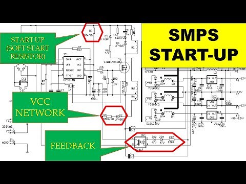{315} How SMPS starts and regulates the voltage