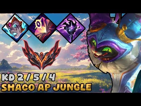 Shaco Gameplay 6 - League of Legends (Grand Master Lobby)