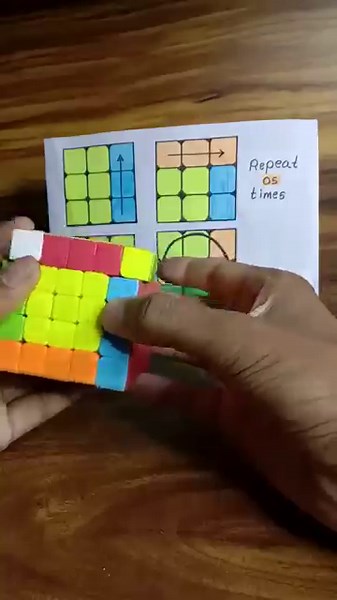 How to solve 5x5 rubiks cube