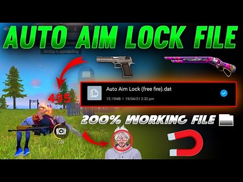 free fire headshot config file 🎯 | free fire aim lock config file | freefire one tap headshot secret
