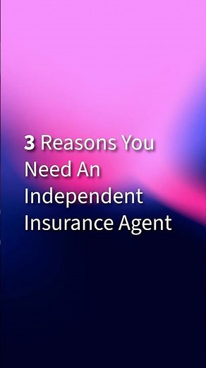 3 Reasons You Need An Independent Insurance Agent 👨‍💼 #independentinsuranceagent #insurancetips