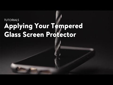 Mous — How to Apply your Tempered Glass Screen Protector