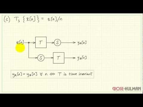 Time Invariance Example #1
