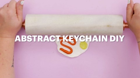 Polymer Clay Keychain