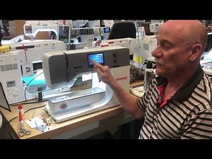 Bernina Jeff 770 QE 790 July 2021 UPDATE features new How to Clean the thread catcher procedure