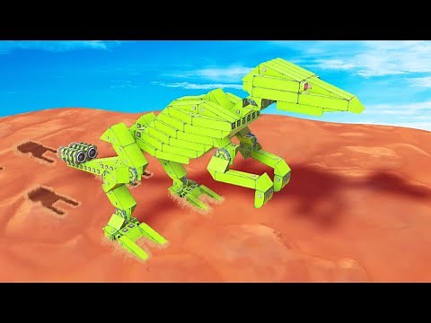 BUILD THE BIGGEST ANIMAL CHALLENGE! (Trailmakers)