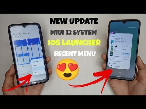 INSTALL MIUI 12 IOS Launcher Any Redmi & Poco Device | MIUI System Launcher Update 🔥🔥