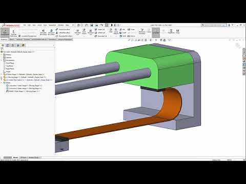 SOLIDWORKS How to Model a Flex Cable in an Assembly